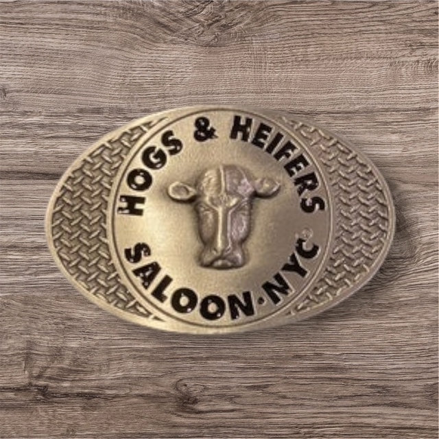 NYC VINTAGE PEWTER PIN