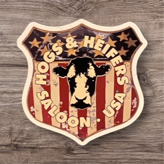USA SHIELD 3" MAGNET
