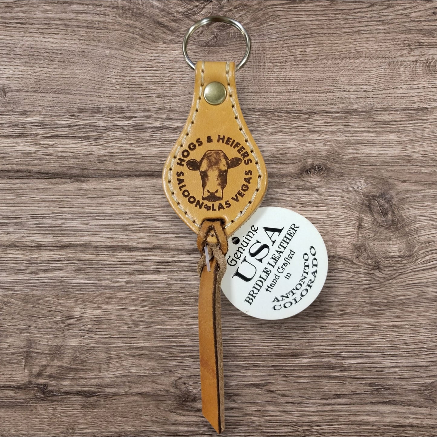 Leather Keychain
