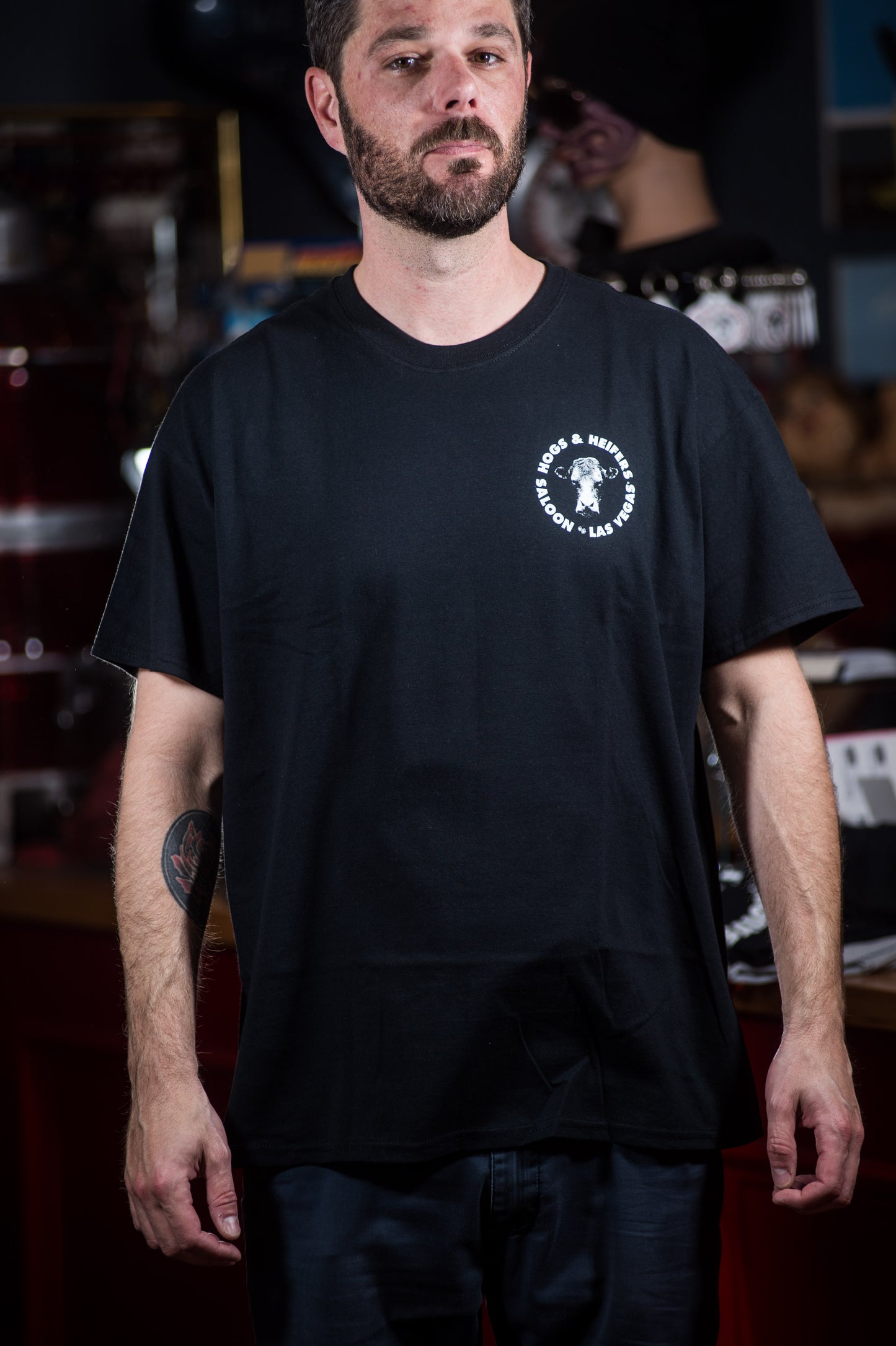 SHORT SLEEVE TEE BACK LOGO