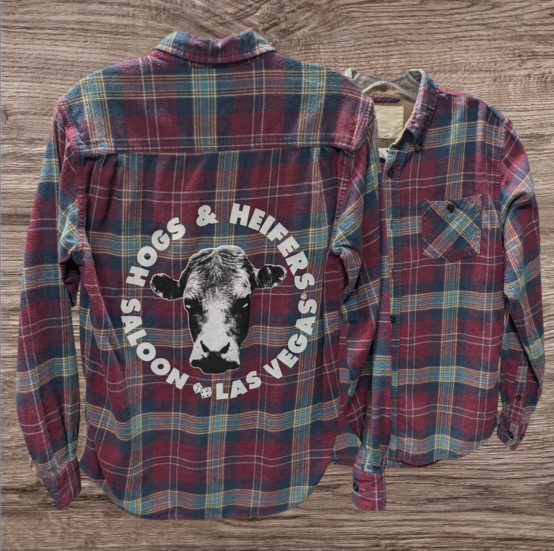 HOGS & HEIFERS FLANNEL
