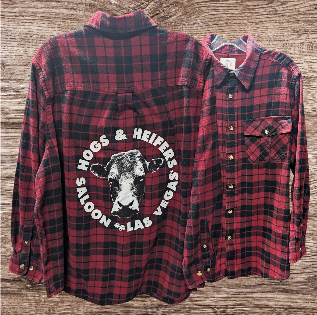 HOGS & HEIFERS FLANNEL