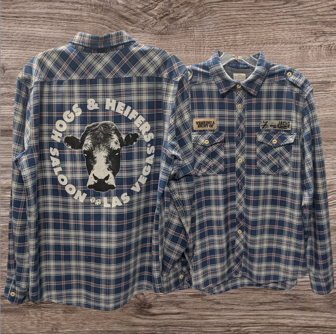 HOGS & HEIFERS FLANNEL