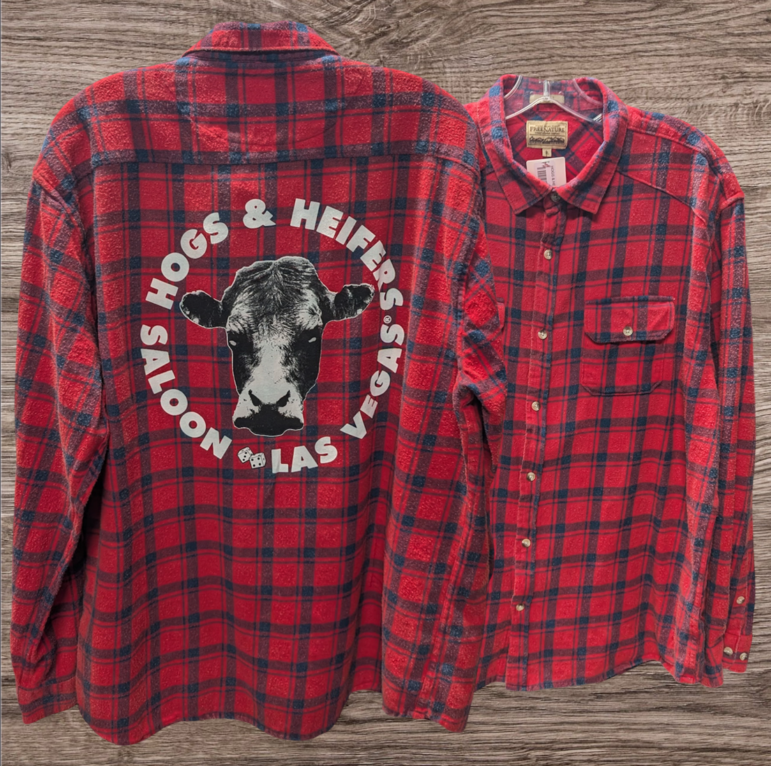 HOGS & HEIFERS FLANNEL