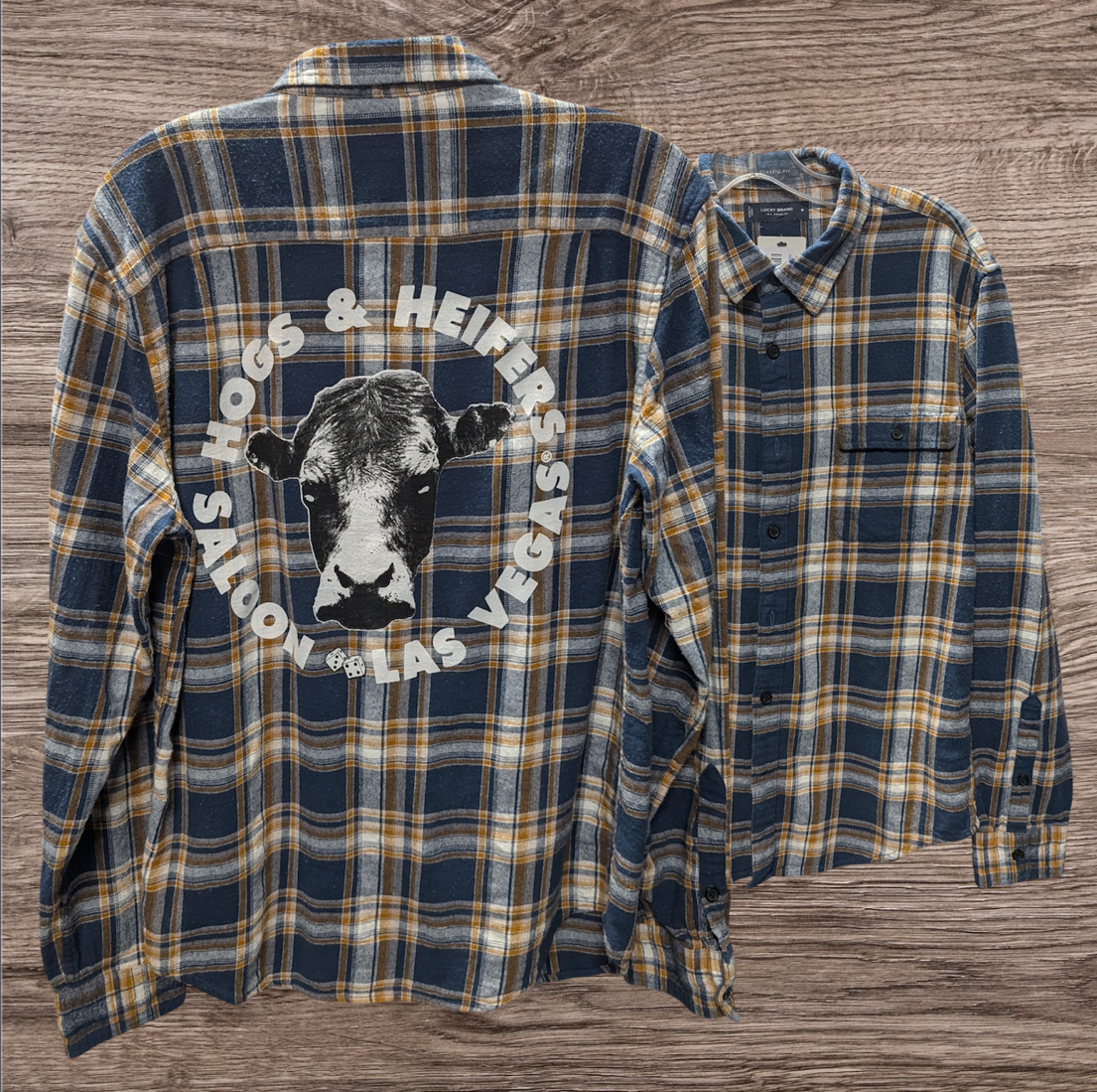 HOGS & HEIFERS FLANNEL