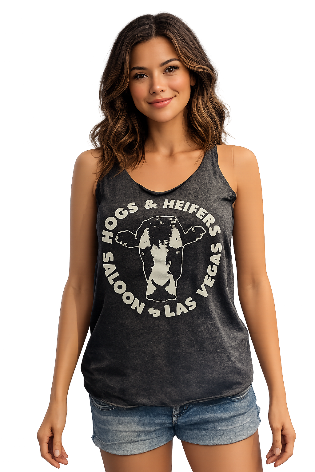 WOMEN'S TRI-BLEND RACERBACK TANK