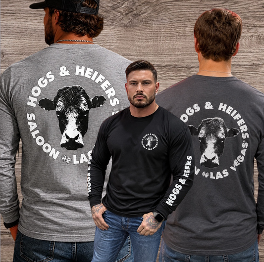 LONG SLEEVE BACK LOGO