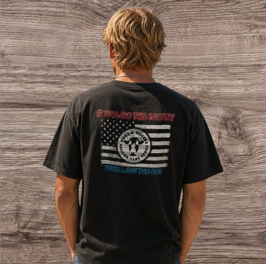 OUTPOST - IF YOU LOVE THIS COUNTRY TEE