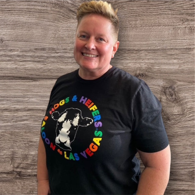 #HOGSPRIDE RAINBOW UNISEX T-SHIRT