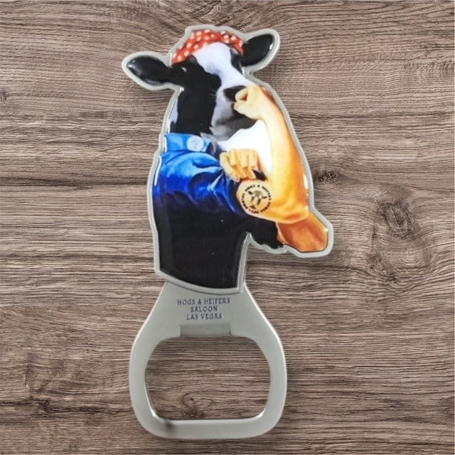 BESSIE MAGNETIC BOTTLE OPENER