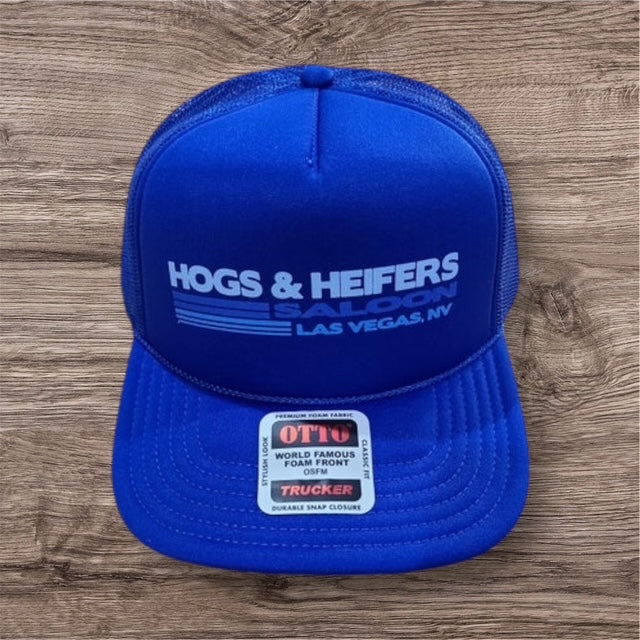 BLUE RETRO SNAPBACK HAT