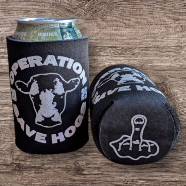 OPERATION SAVE HOGS KOOZIE