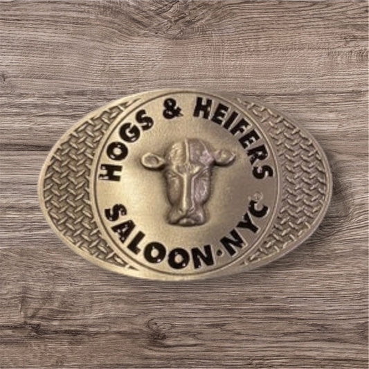 NYC VINTAGE PEWTER PIN