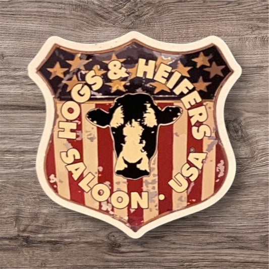 USA SHIELD 3" MAGNET