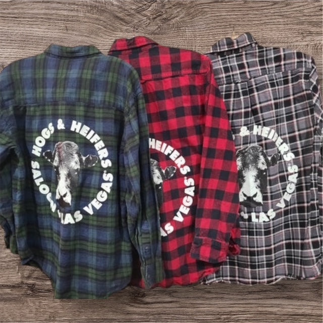 HOGS & HEIFERS FLANNEL