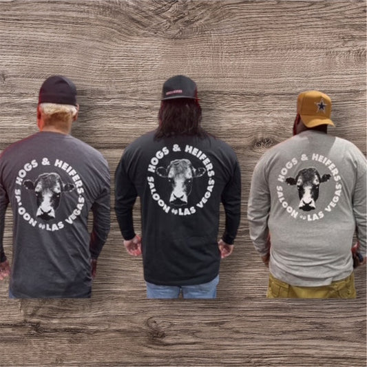 LONG SLEEVE BACK LOGO