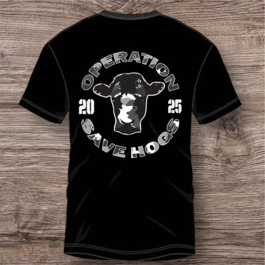 OPERATION SAVE HOGS CAMO TEE