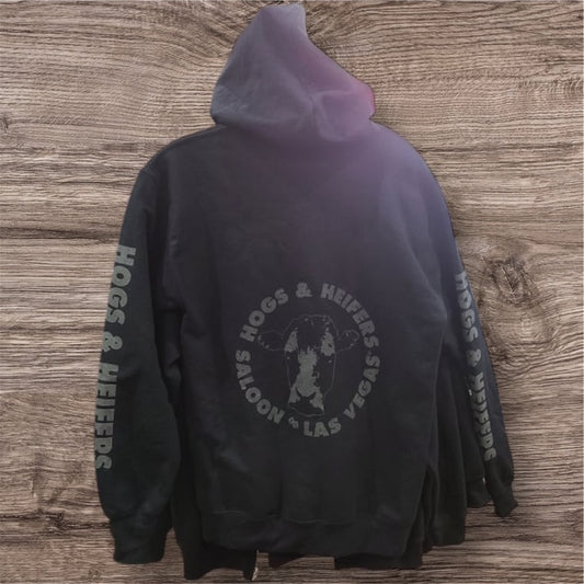 REFLECTIVE ZIP-UP HOODIE