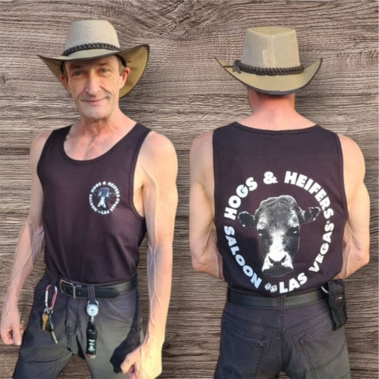 TANK TOP BACK LOGO THICK STRAP