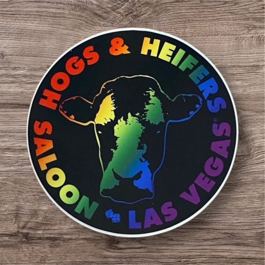 RAINBOW LOGO STICKER