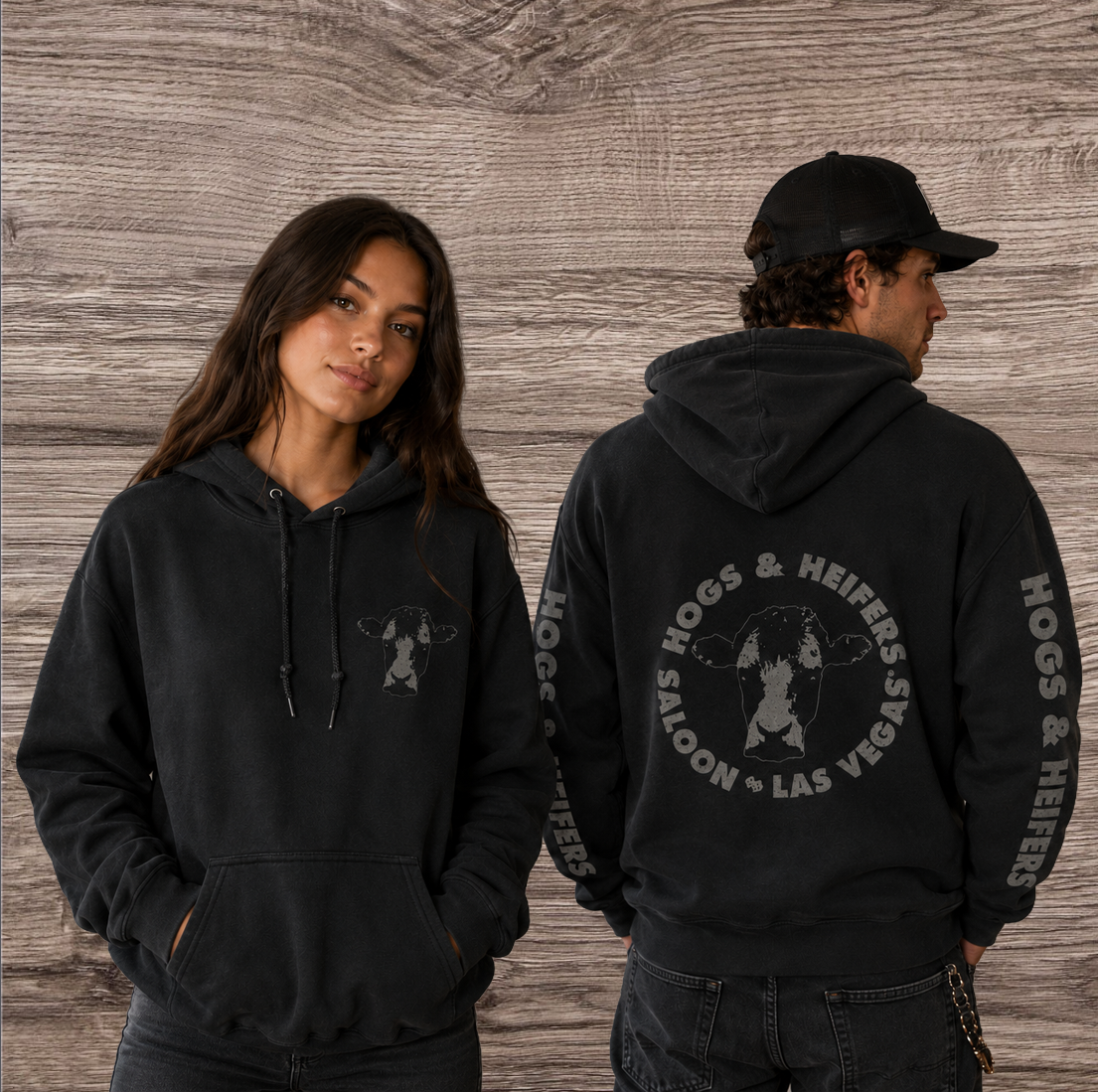 REFLECTIVE PULLOVER HOODIE