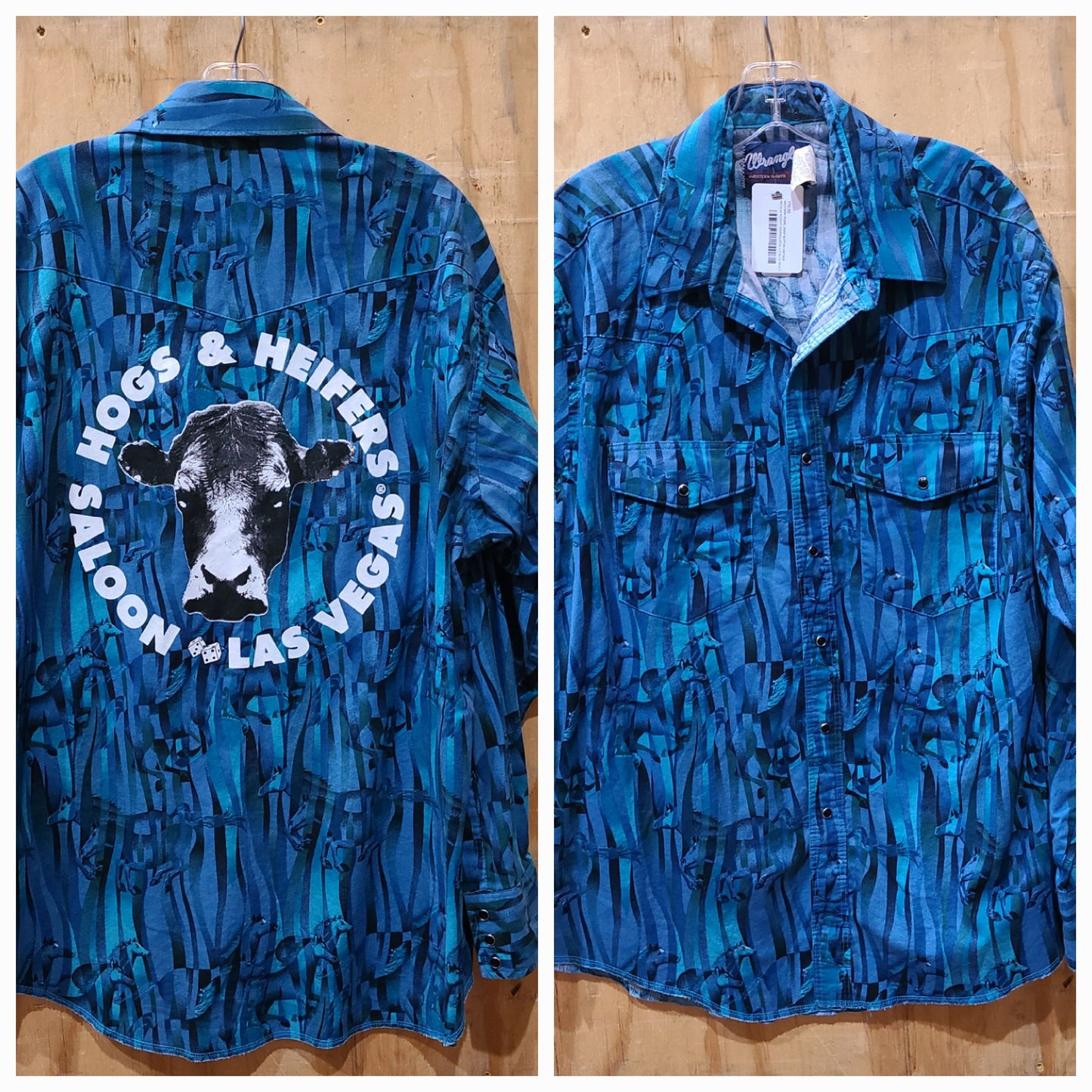 WESTERN PEARL SNAP BUTTON VINTAGE