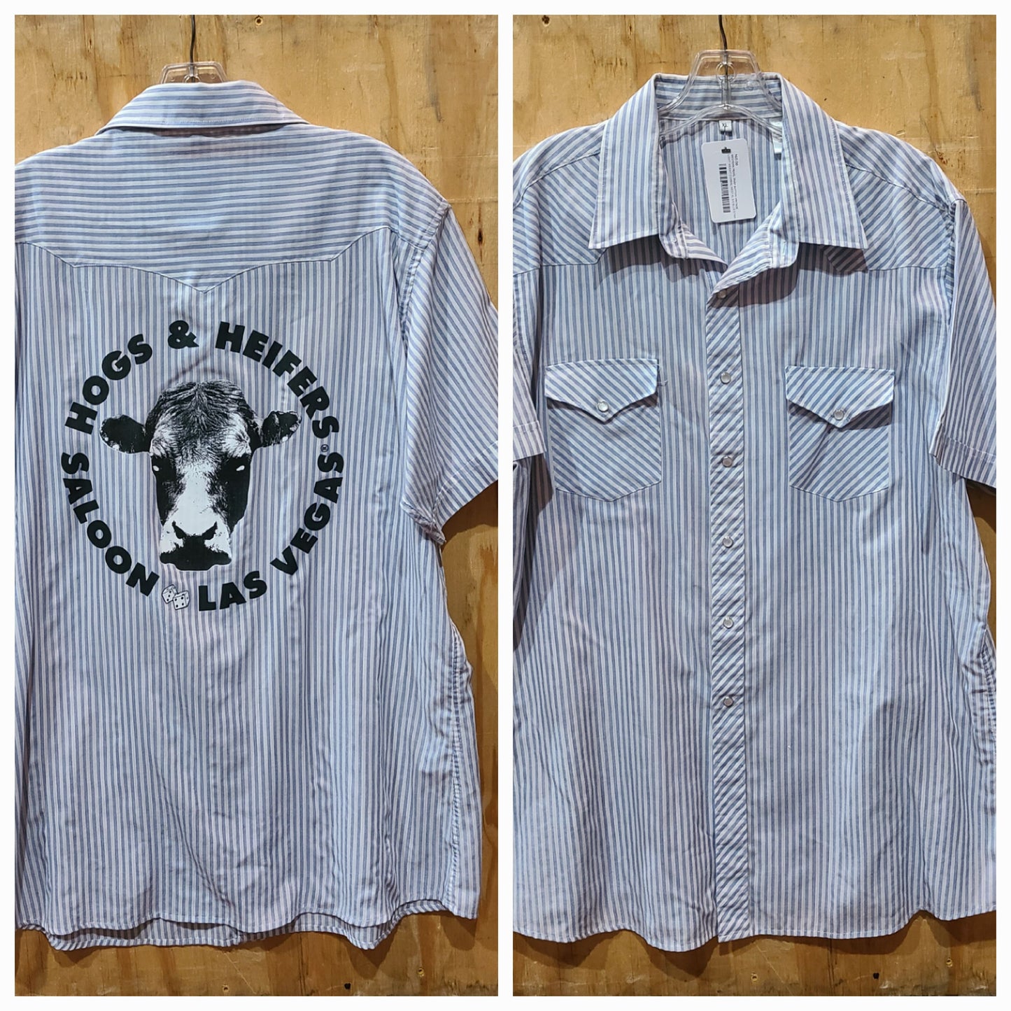 WESTERN PEARL SNAP BUTTON VINTAGE