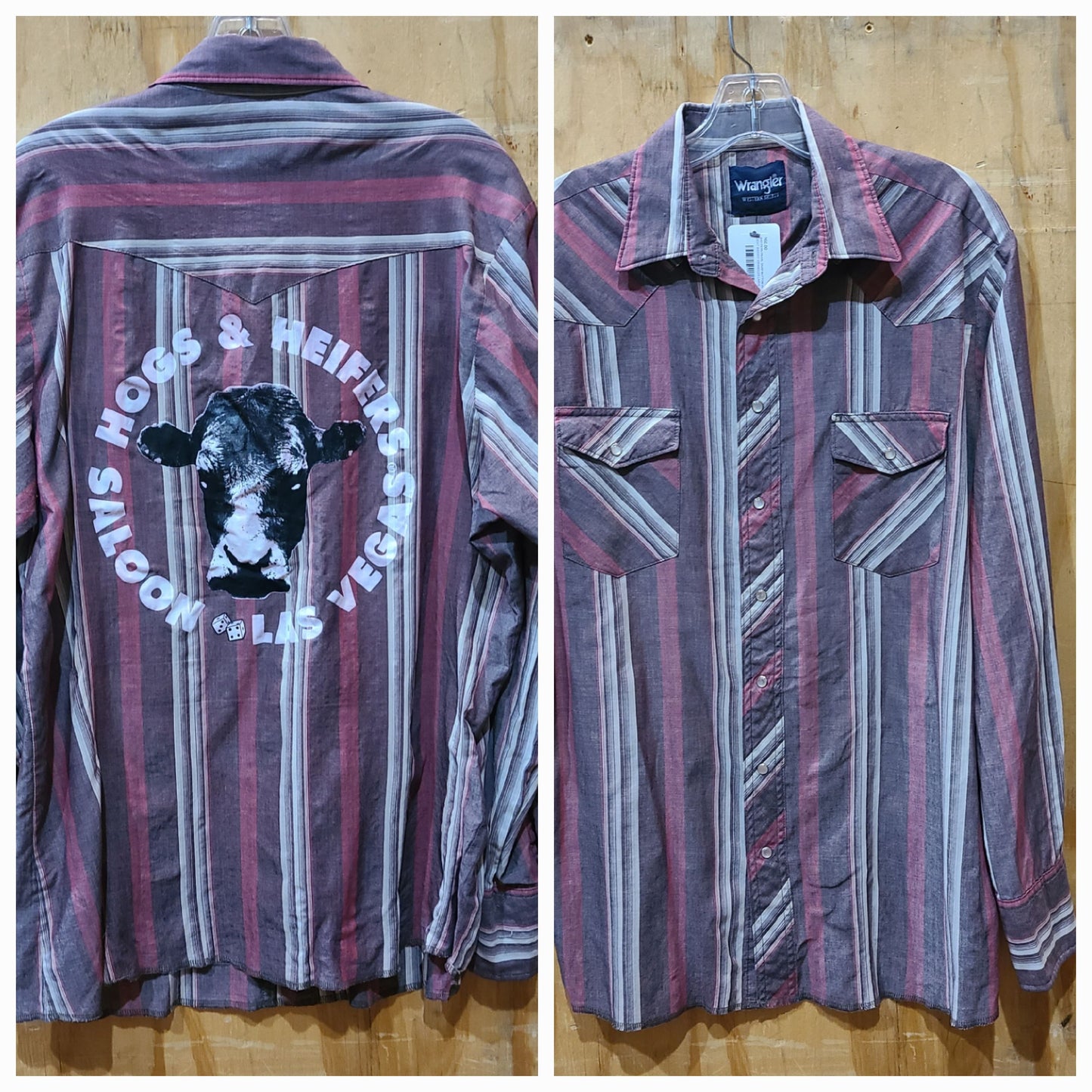 WESTERN PEARL SNAP BUTTON VINTAGE