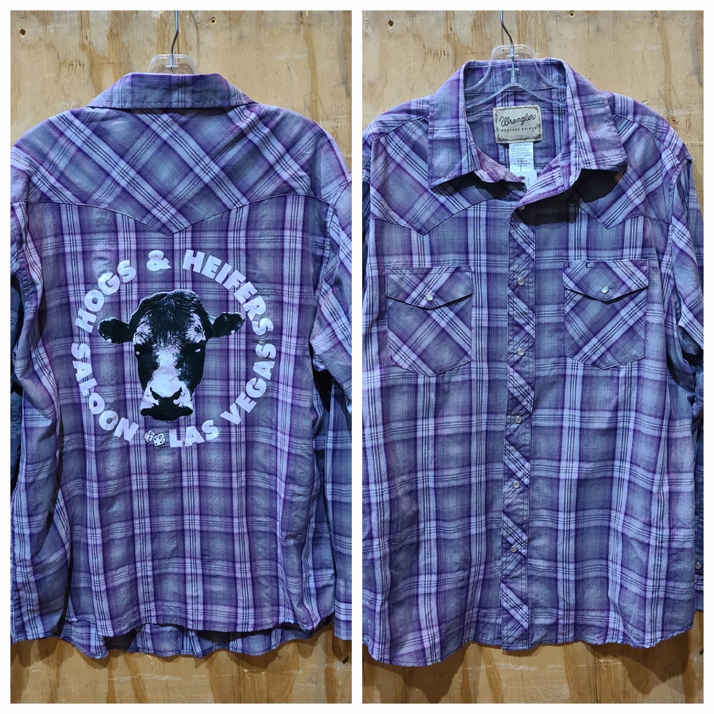 WESTERN PEARL SNAP BUTTON VINTAGE