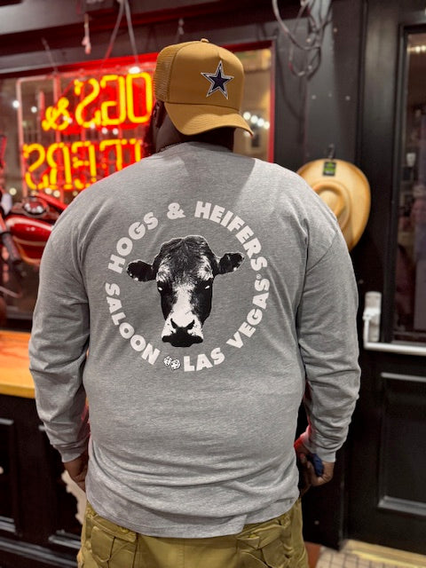 LONG SLEEVE BACK LOGO