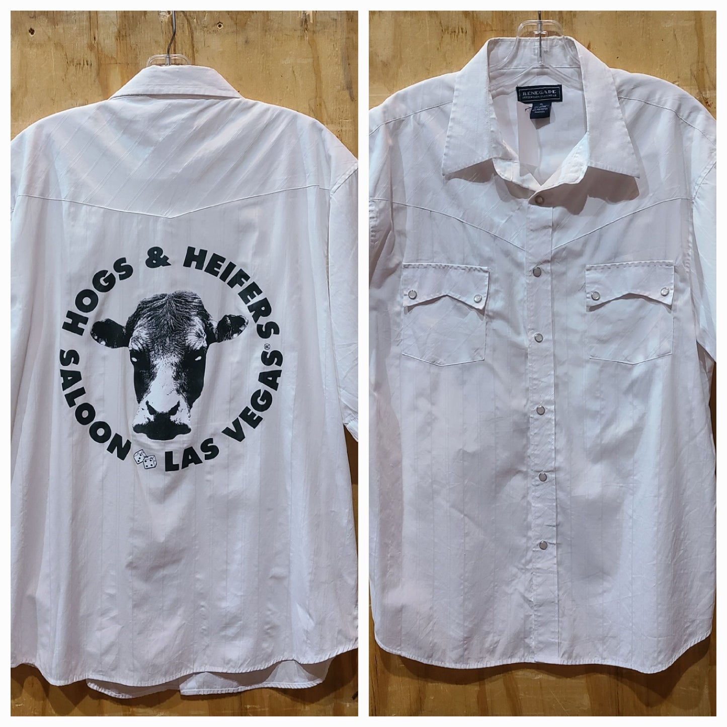 WESTERN PEARL SNAP BUTTON VINTAGE