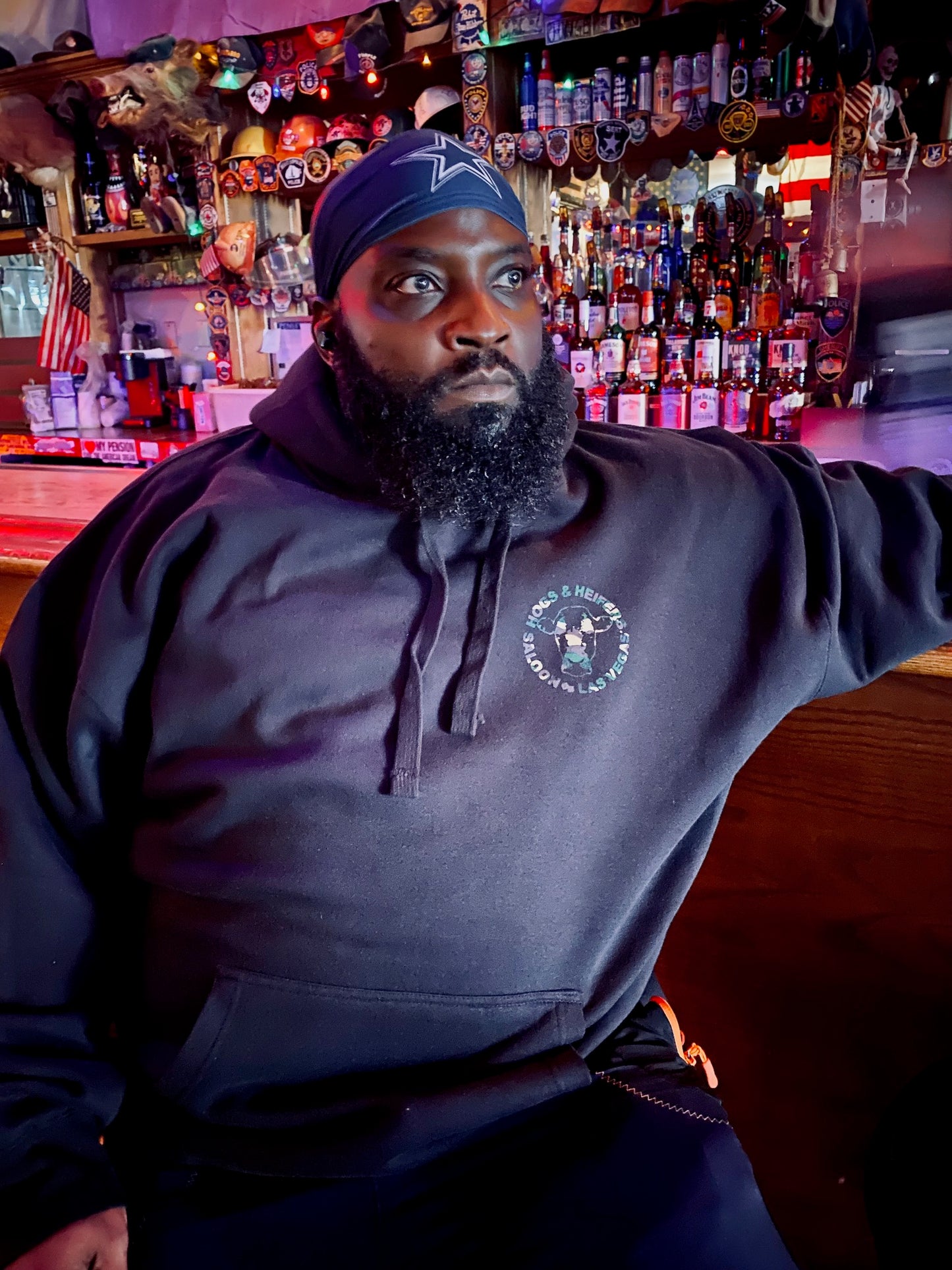 CAMO PULLOVER HOODIE