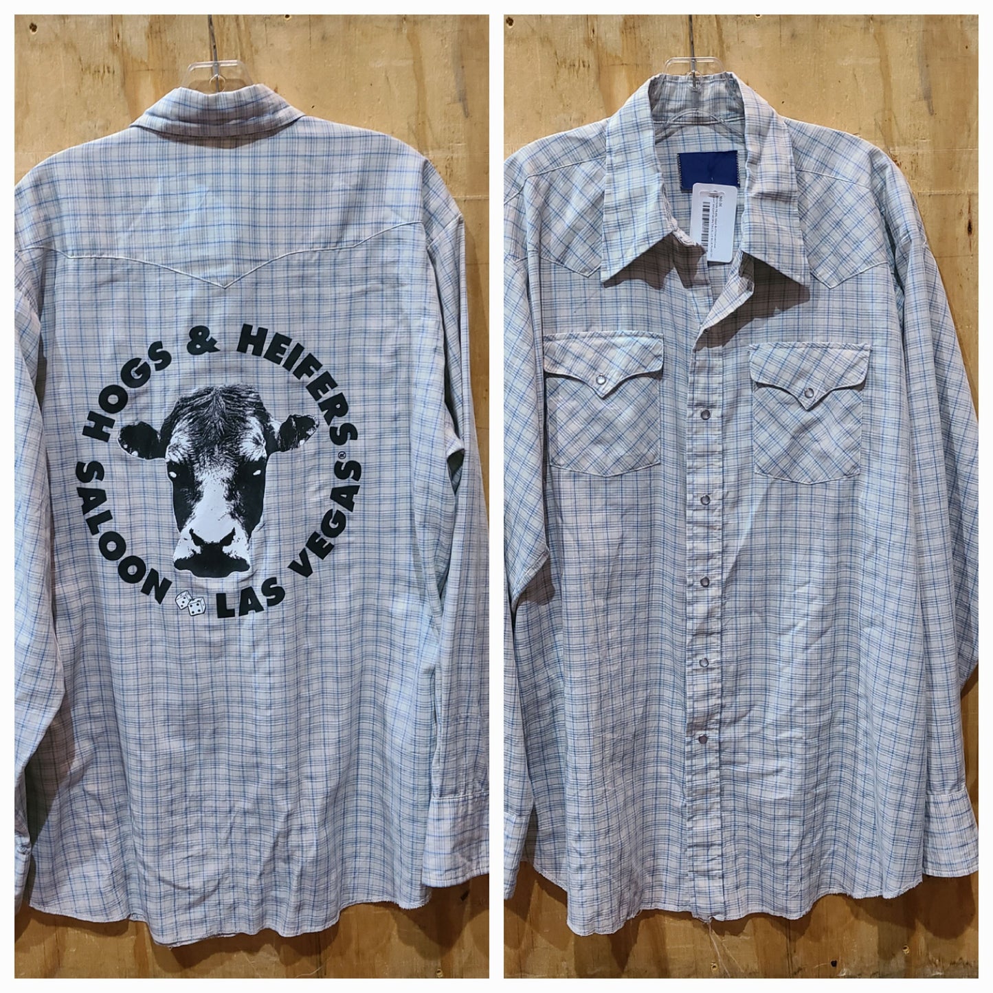 WESTERN PEARL SNAP BUTTON VINTAGE