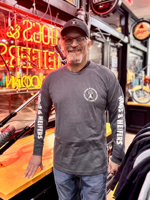 LONG SLEEVE BACK LOGO