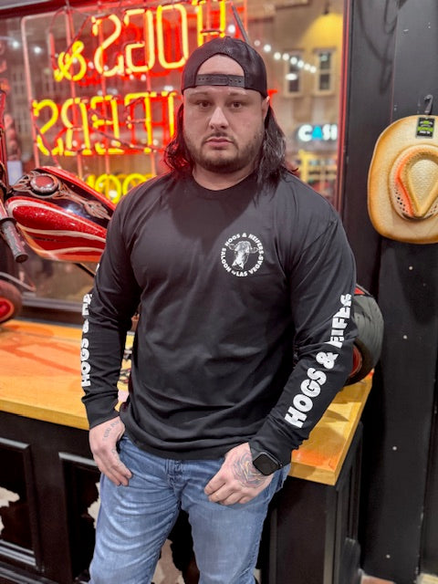 LONG SLEEVE BACK LOGO