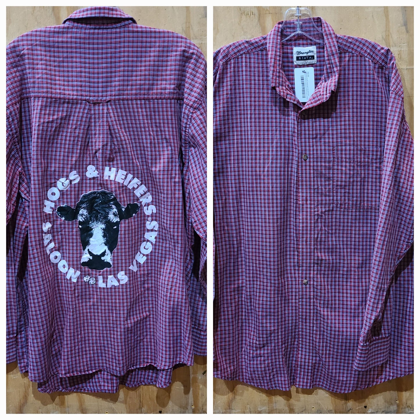 WESTERN PEARL SNAP BUTTON VINTAGE