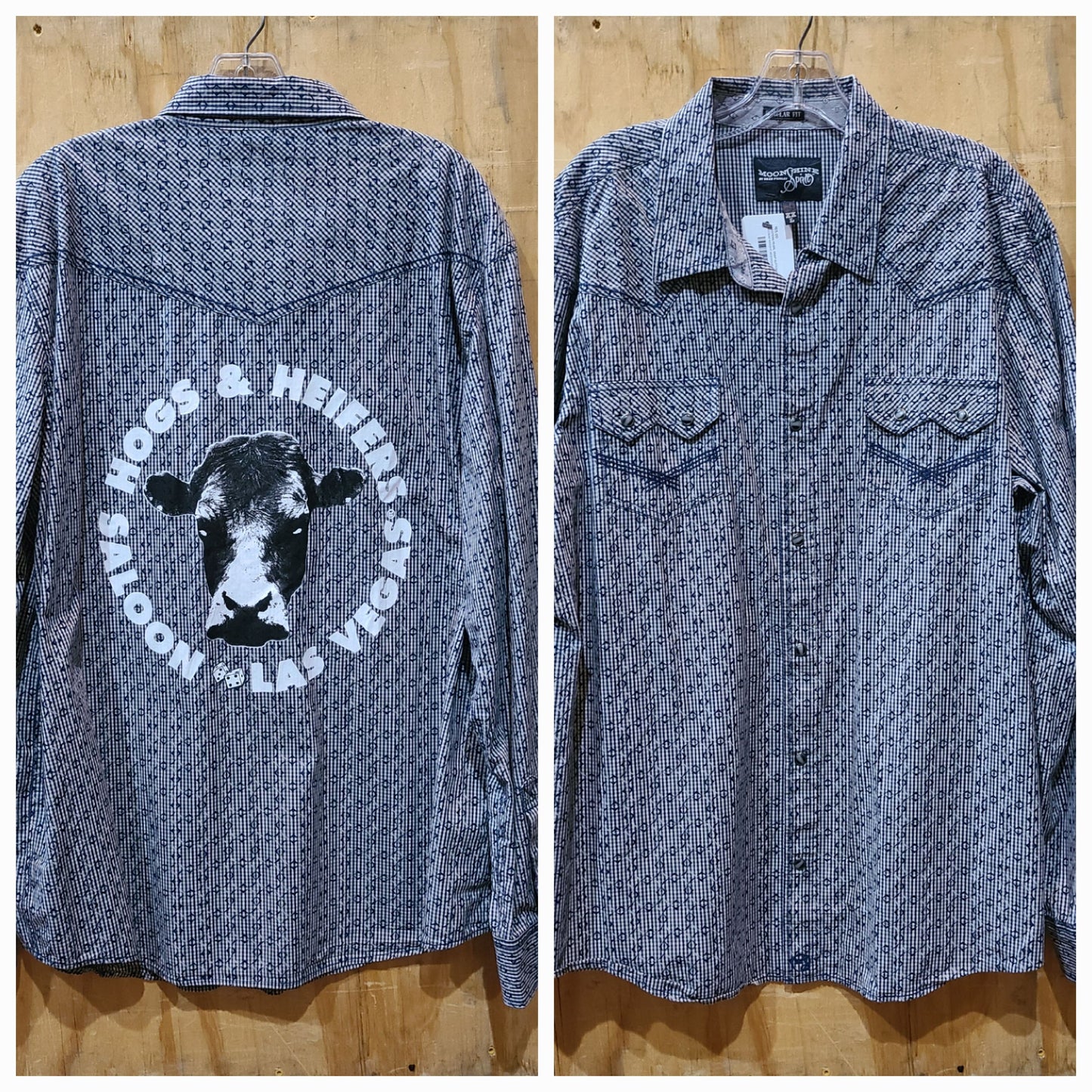 WESTERN PEARL SNAP BUTTON VINTAGE