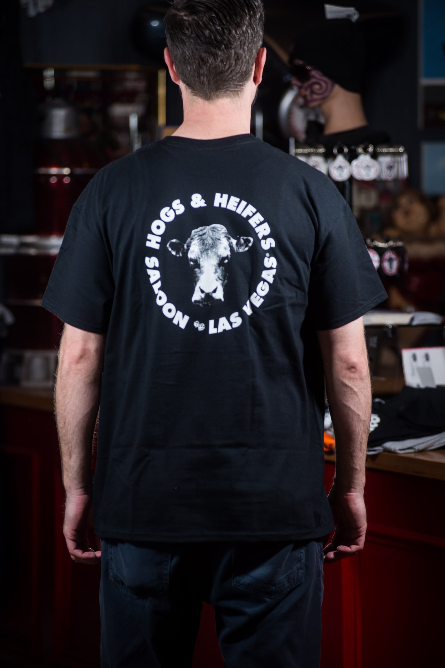 SHORT SLEEVE TEE BACK LOGO