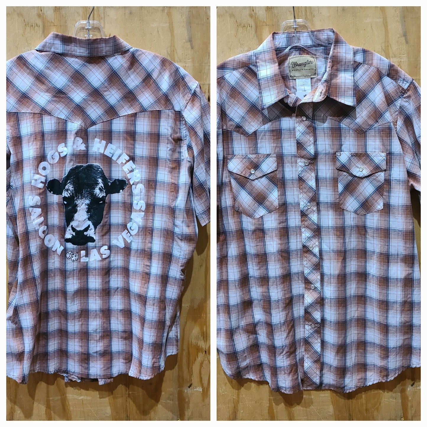 WESTERN PEARL SNAP BUTTON VINTAGE