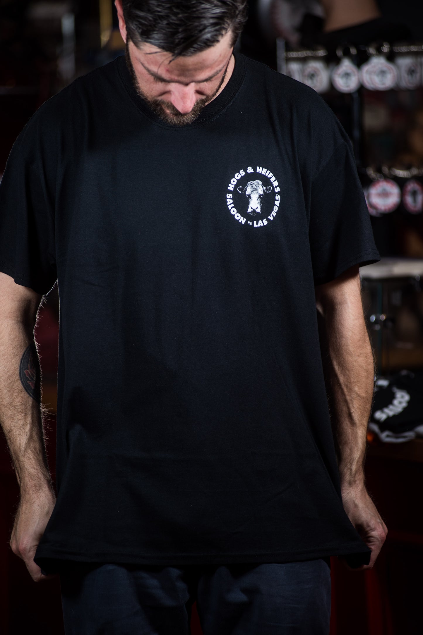 SHORT SLEEVE TEE BACK LOGO