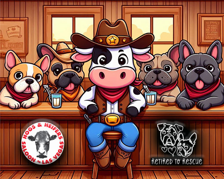 SALOON DOG STICKER