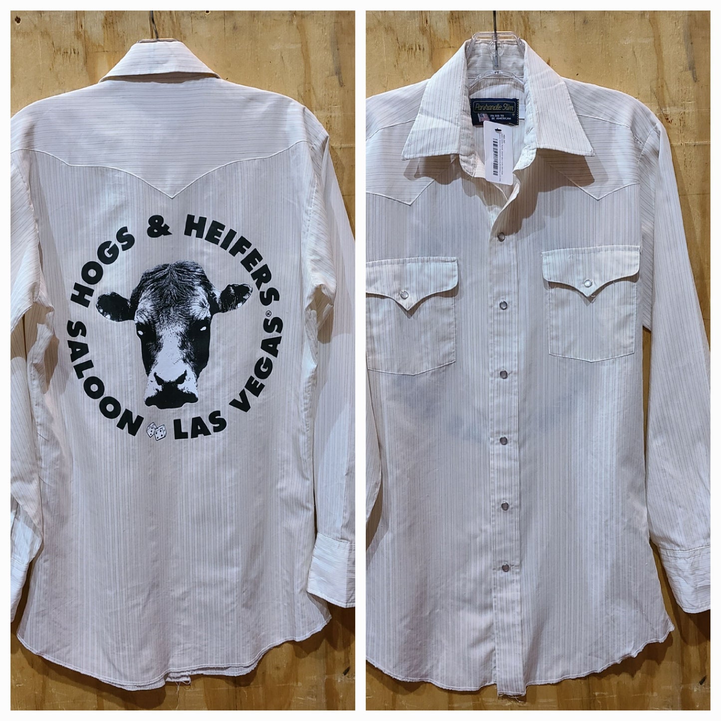 WESTERN PEARL SNAP BUTTON VINTAGE