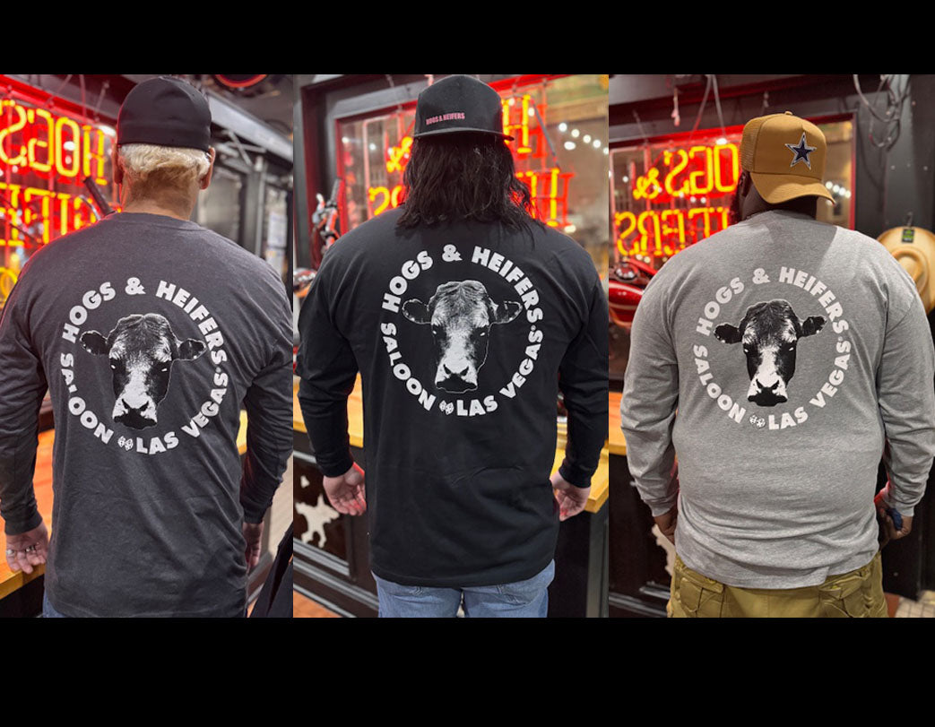 LONG SLEEVE BACK LOGO