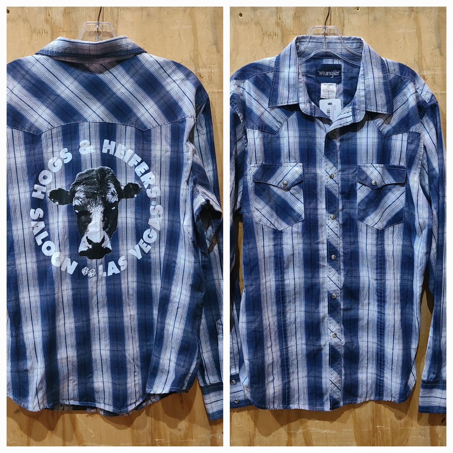 WESTERN PEARL SNAP BUTTON VINTAGE