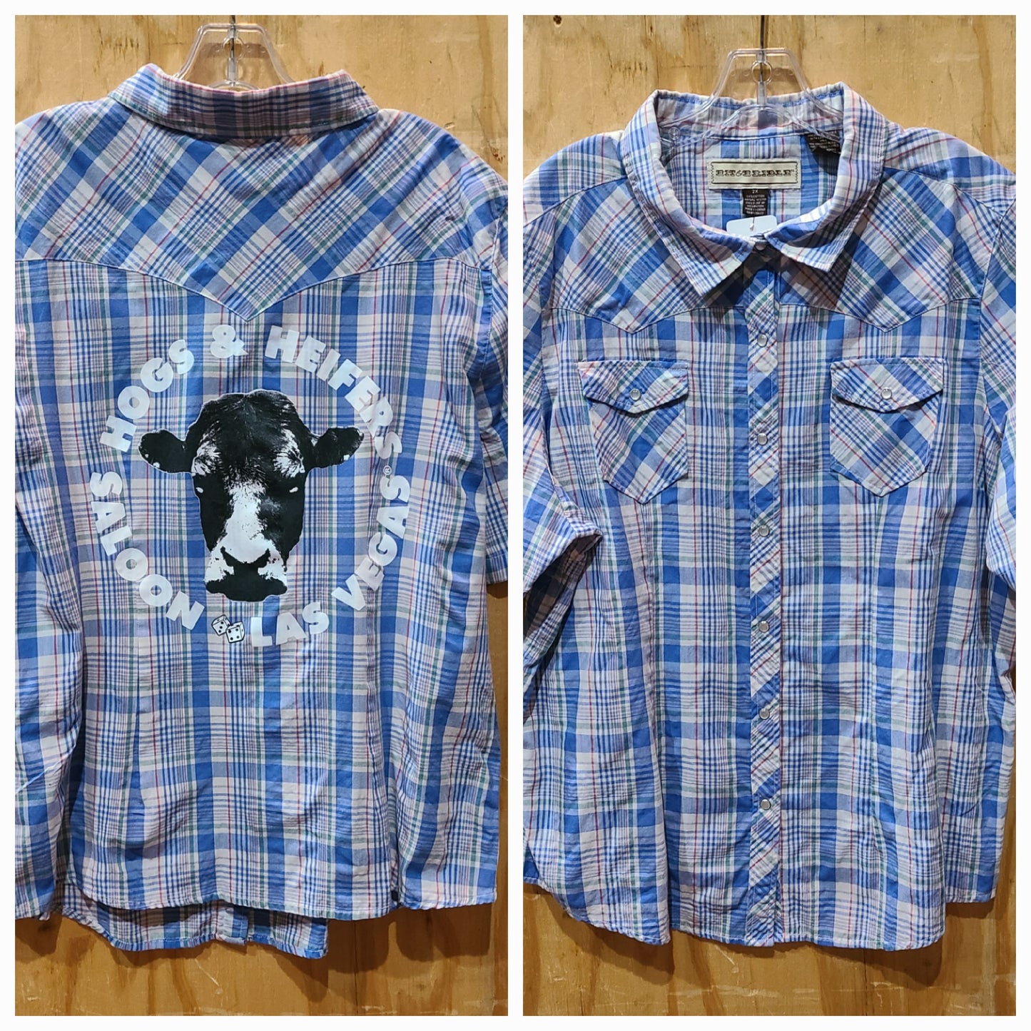 WESTERN PEARL SNAP BUTTON VINTAGE