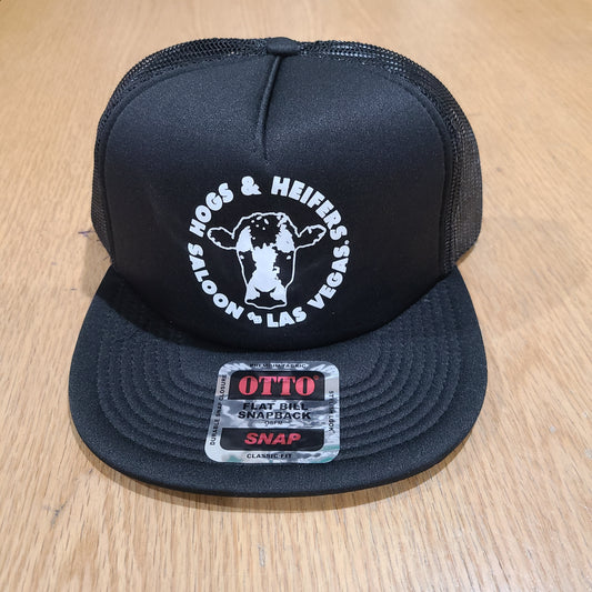 FLAT BILL TRUCKER HAT - HEADWEAR