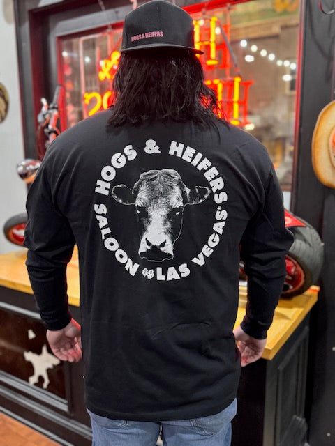 LONG SLEEVE BACK LOGO