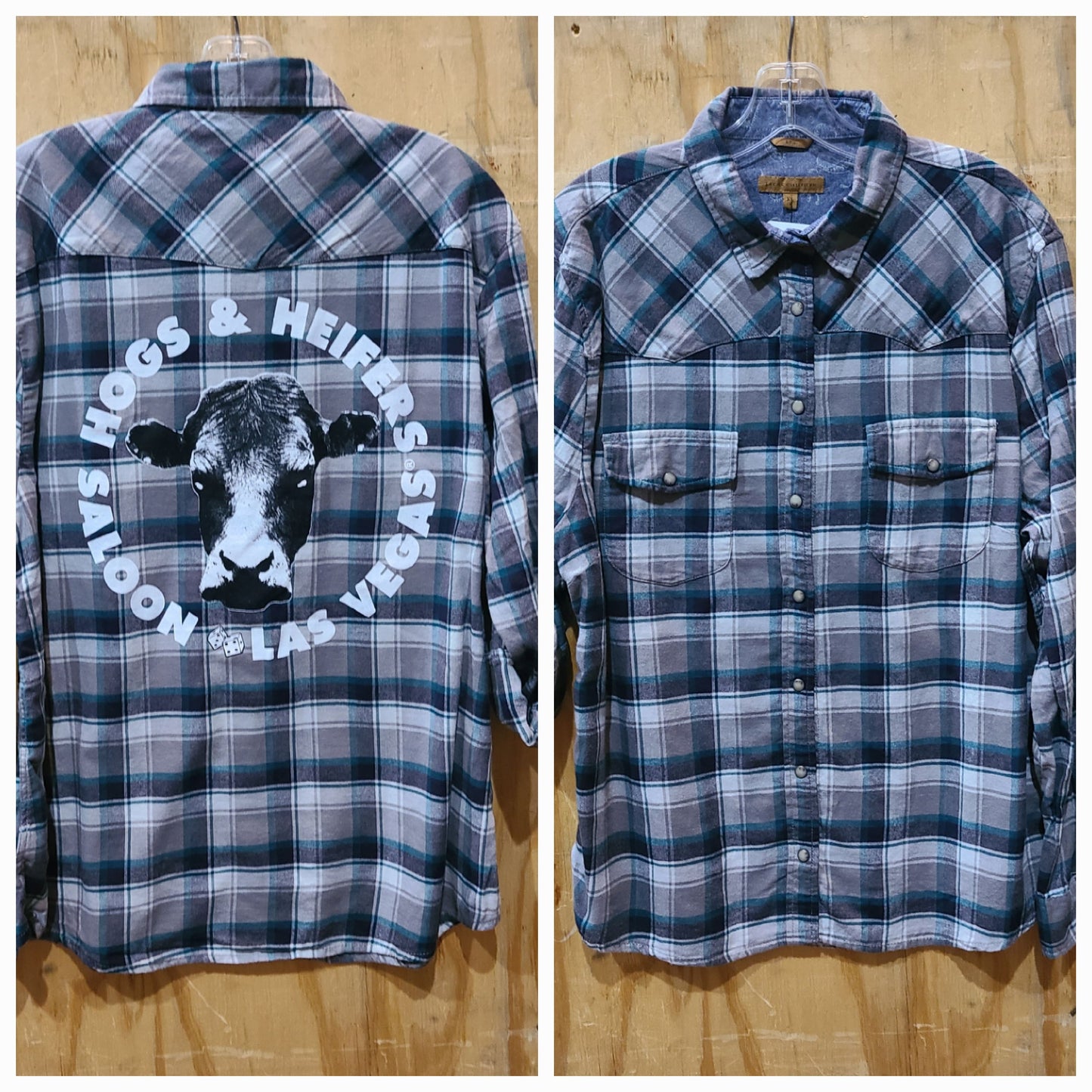 WESTERN PEARL SNAP BUTTON VINTAGE